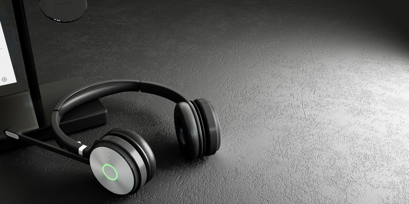 Yealink WH66 Duo DECT Wireless Headset Teams, Schwarz Yealink WH66 Duo DECT Wireless Headset Teams, Schwarz