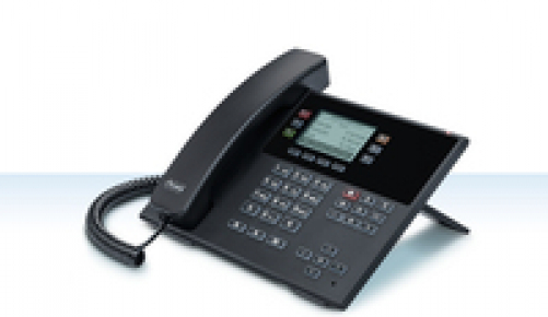 Auerswald COMfortel D-100 IP-Telefon Schwarz Kabelgebundenes Mobilteil LCD 3 Zeilen
