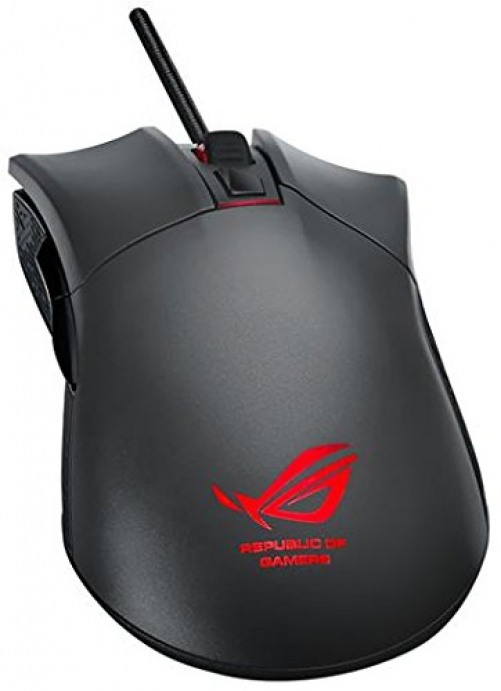ASUS ROG Gladius Optische 6.400 DPI Ergonomische Wired Gaming Maus anthrazit