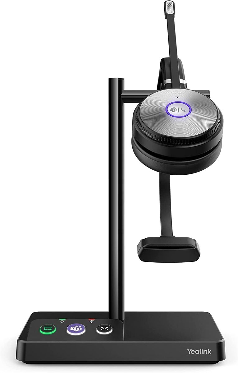 Yealink WH62 Mono DECT Wireless Headset Teams, schwarz WH62 Mono Teams Yealink WH62 Mono DECT Wireless Headset Teams, schwarz WH62 Mono Teams