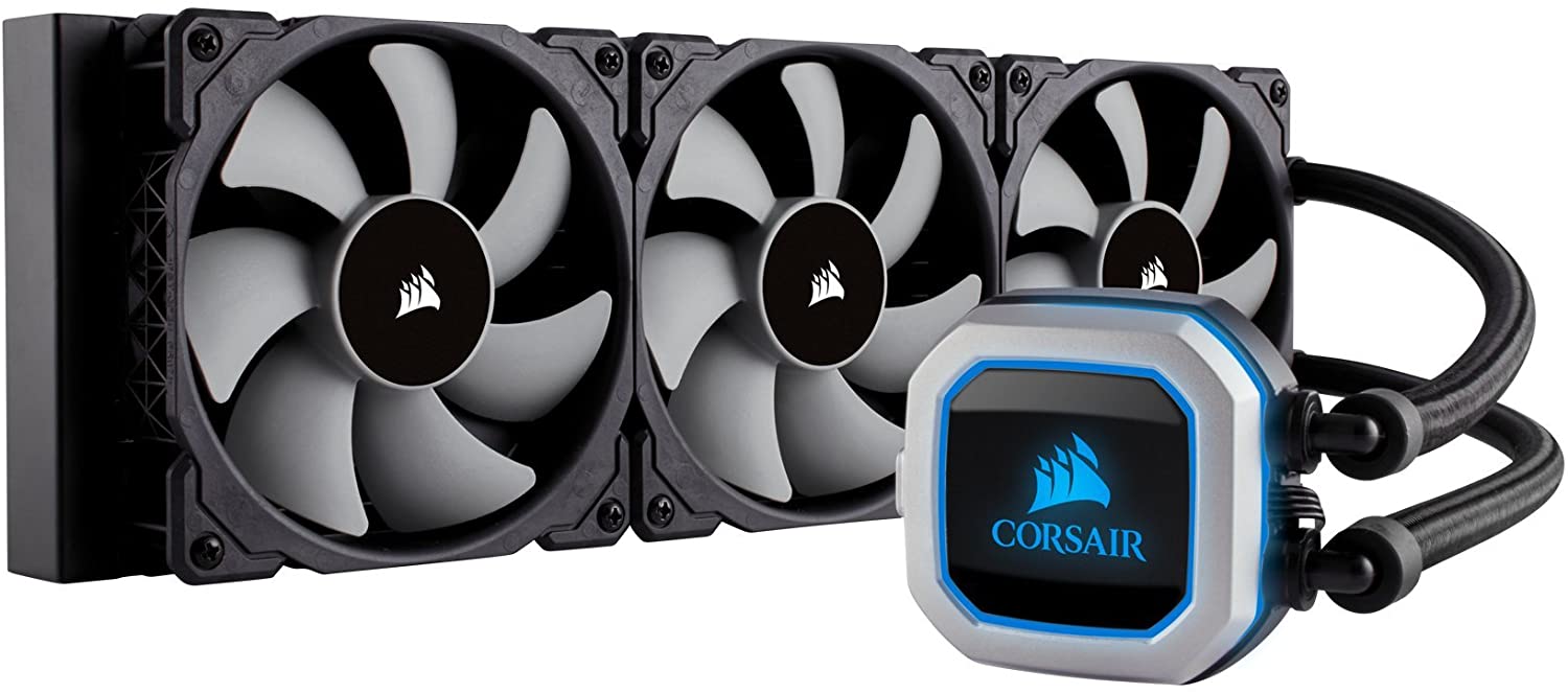 CORSAIR HYDRO Series H100i PRO RGB AIO Liquid CPU Cooler