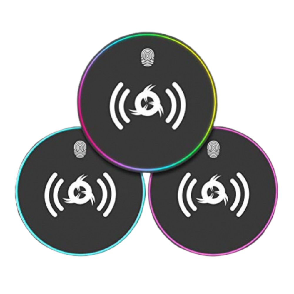 Klim UFO kabellose Qi zertifizierte RGB Ladestation für iPhone Samsung Huawei ..