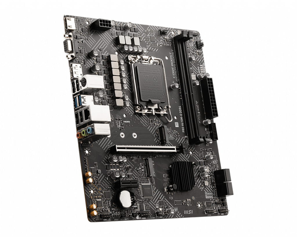 MSI PRO H610M-G DDR4 Motherboard Intel H610 LGA 1700 micro ATX