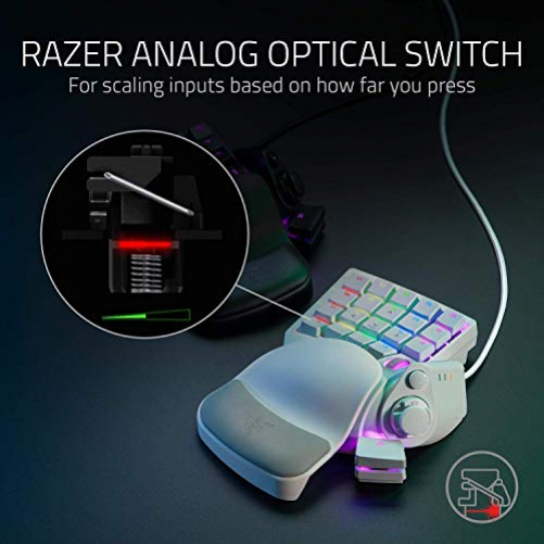 Razer Tartarus Pro Gaming Keypad Optical Switches Chroma RGB for PC Mercury