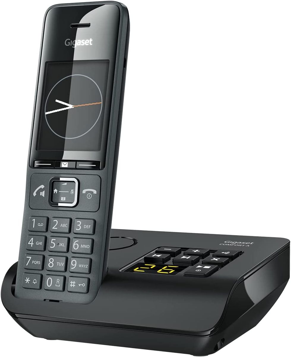 Gigaset Comfort 520A Schnurloses DECT-Telefon Titanschwarz