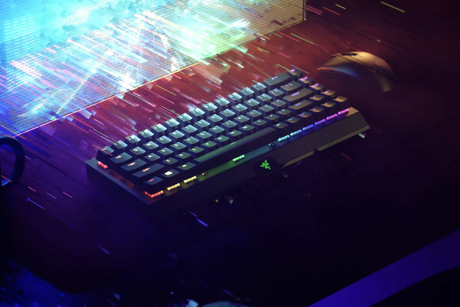 Razer BlackWidow V3 Mini Gaming Keyboard Dual Wireless Yellow Switches DEU Layout QWERTZ