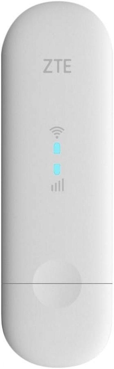 ZTE MF79U Wingle CAT4-4G entsperrtes WLAN-USB-Modem, kostengünstiges Reise-WLAN, 150 Mbit/s, Externe Antennenanschlüsse, Weiß