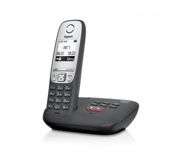 Gigaset A415A DECT-Telefon Anrufer-Identifikation Schwarz