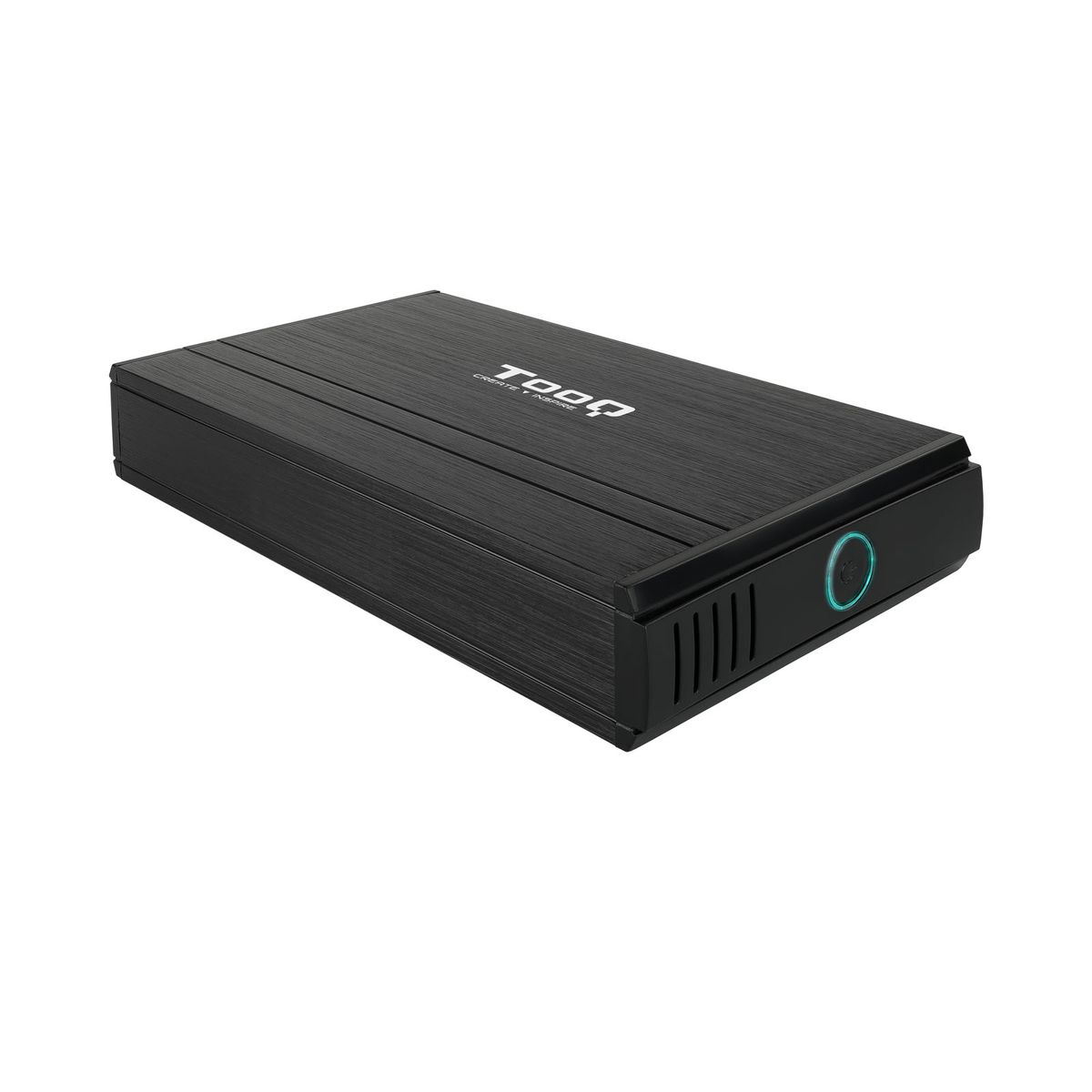 TooQ TQE-3520B Speicherlaufwerksgehäuse HDD-Gehäuse Schwarz 3.5"