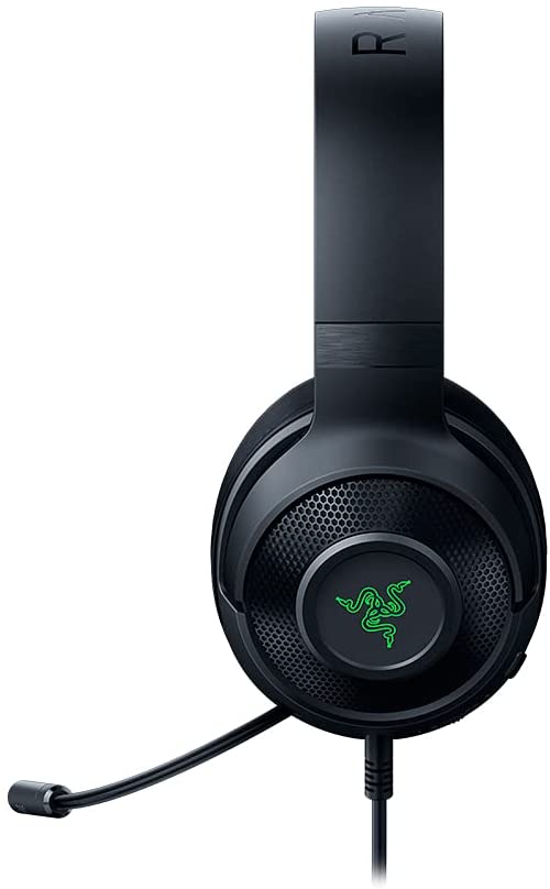 Razer Kraken V3 X Gaming Headset Virtual 7.1 Surround-Sound USB Chroma RGB for PC PS4 Black