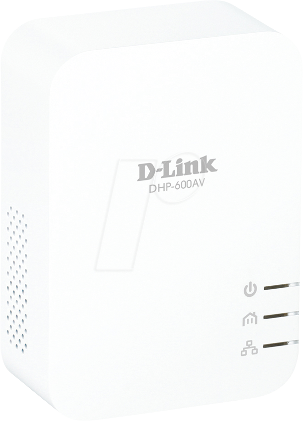 D-Link PowerLine DHP 600AV Gigabit Adapter Pack of 1