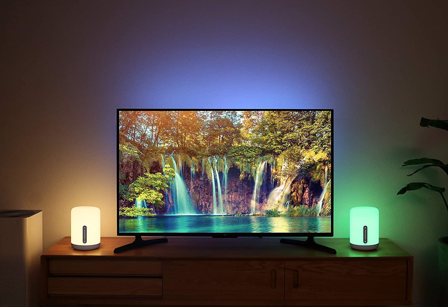 Xiaomi Mi Smart Bedside Lamp 2 Nachttisch- Stimmungs- & Ambientelampe Dimmbar,16 Mio Farben frei wählbar iOS/Android Appverbindung via Mi Home App Unterstützt Sprachassistenten z.B. Amazon Alexa Nachttischlampe Single Xiaomi Mi Smart Bedside Lamp 2 Nachttisch- Stimmungs- & Ambientelampe Dimmbar,16 Mio Farben frei wählbar iOS/Android Appverbindung via Mi Home App Unterstützt Sprachassistenten z.B. Amazon Alexa Nachttischlampe Single
