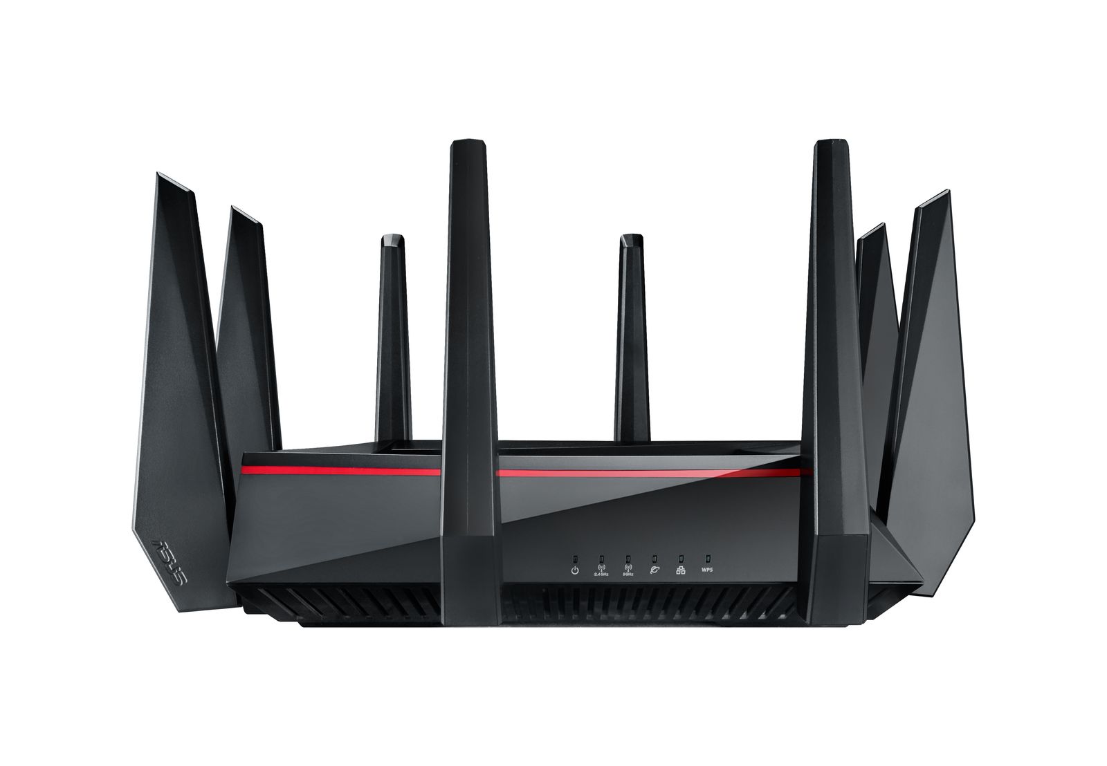 Asus RT-AC5300 Tri-Band 2,4 GHz 5 GHz Gigabit Ethernet Rot