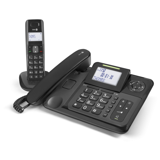 Doro Comfort 4005 Analoges/DECT-Telefon Anrufer-Identifikation