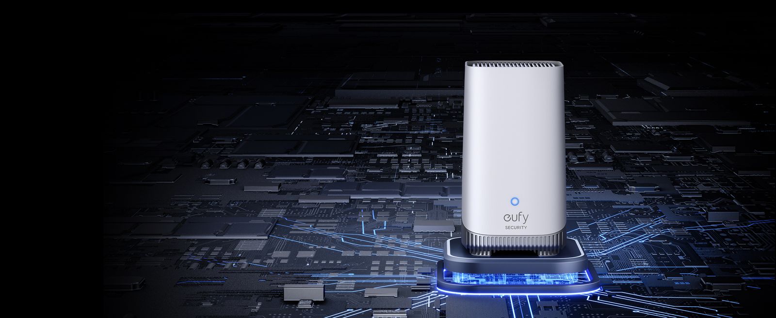 Eufy HomeBase 3 S380 Edge Security Center, Lokaler Speicher bis 16 TB, SATA SSD, 1x LAN, 2x USB, Gesichtserkennung, Weiß, EU