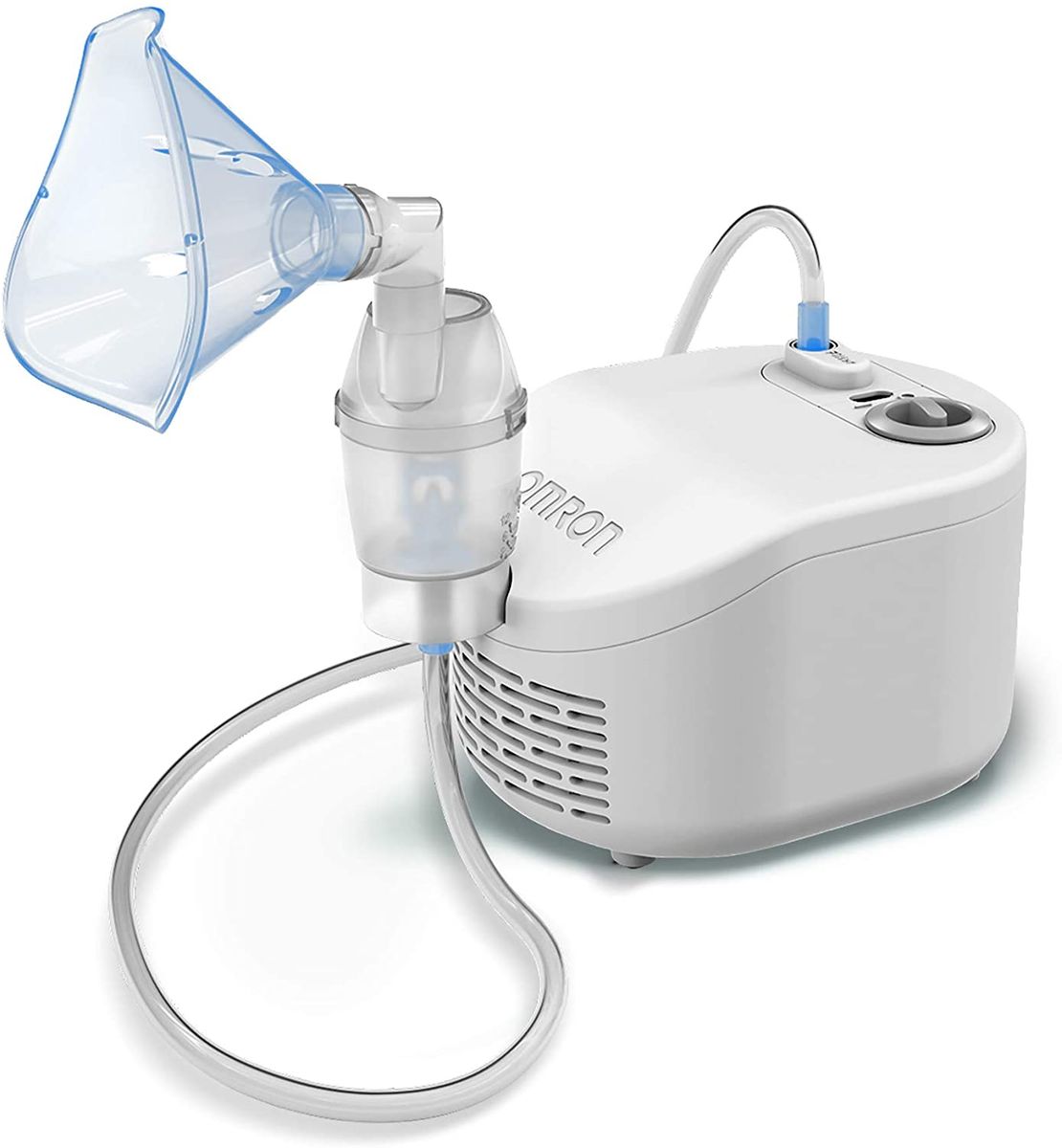 Omron X101 Easy Nebulizer - Aerosol inhaler for easy treatment of respiratory diseases such as asthma, cough or even allergies - Suitable for adults and children X101 For the whole family.
