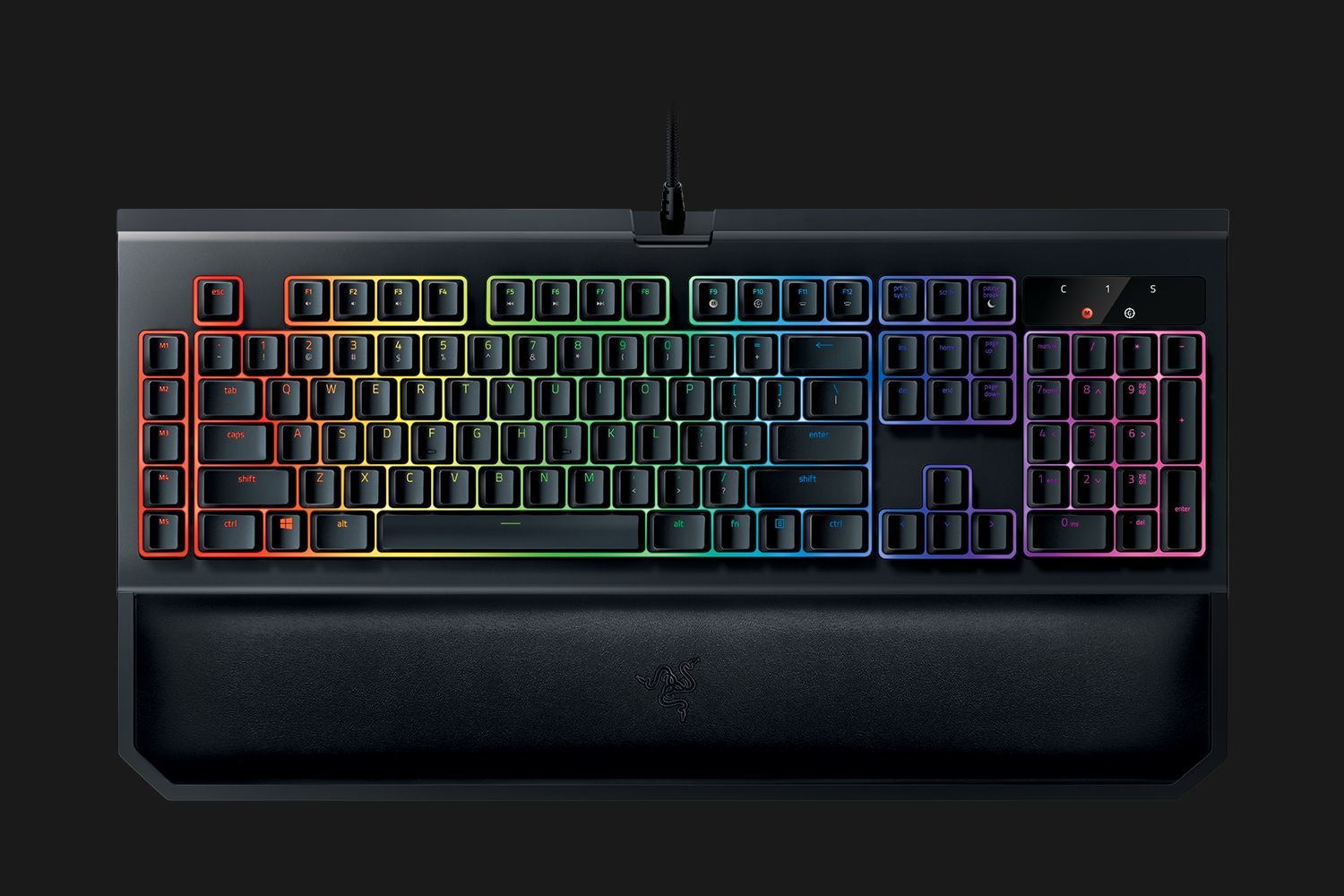 Razer BlackWidow Chroma V2 Gaming Keyboard Green Switches RGB - ITA Layout - QWERTY