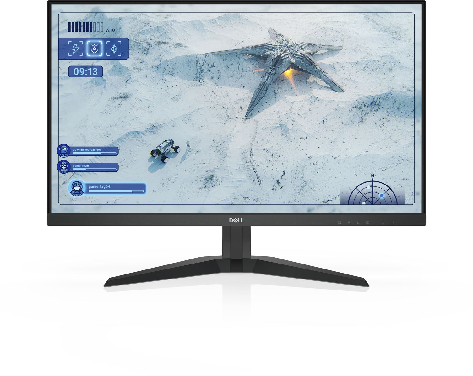 DELL G Series G2725D Computerbildschirm 68,6 cm (27") 2560 x 1440 Pixel Quad HD LCD Schwarz
