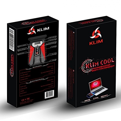 Klim Cool Universal Cooler for Laptop red