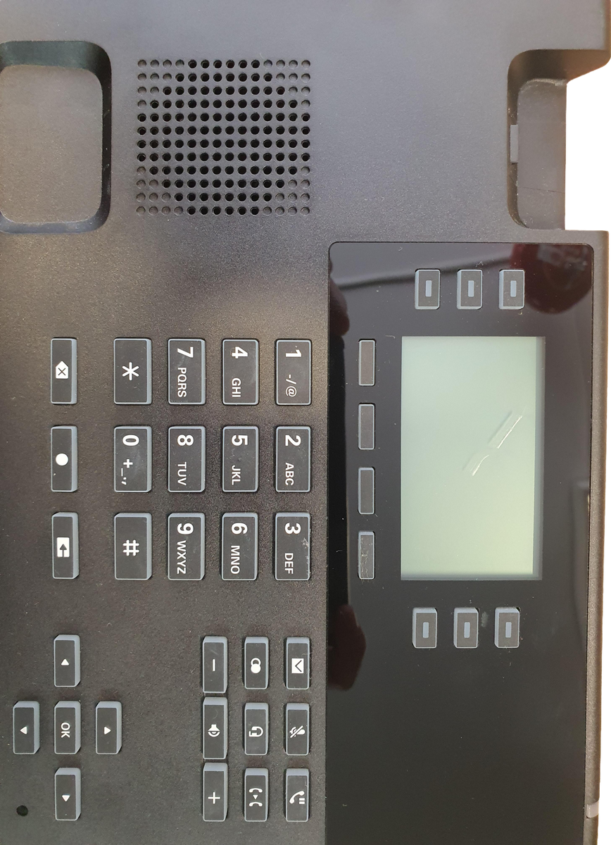 Auerswald COMfortel D-200 IP-Telefon Schwarz 3 Zeilen LCD