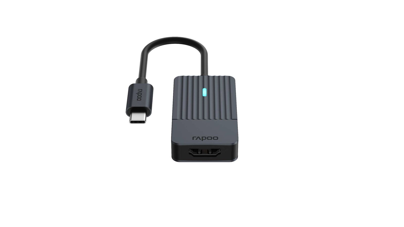 Rapoo UCA-1004 0,15 m USB Typ-C HDMI Schwarz