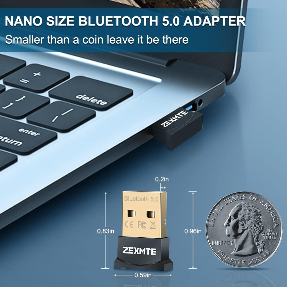 ZEXMTE Bluetooth Adapter stype 1