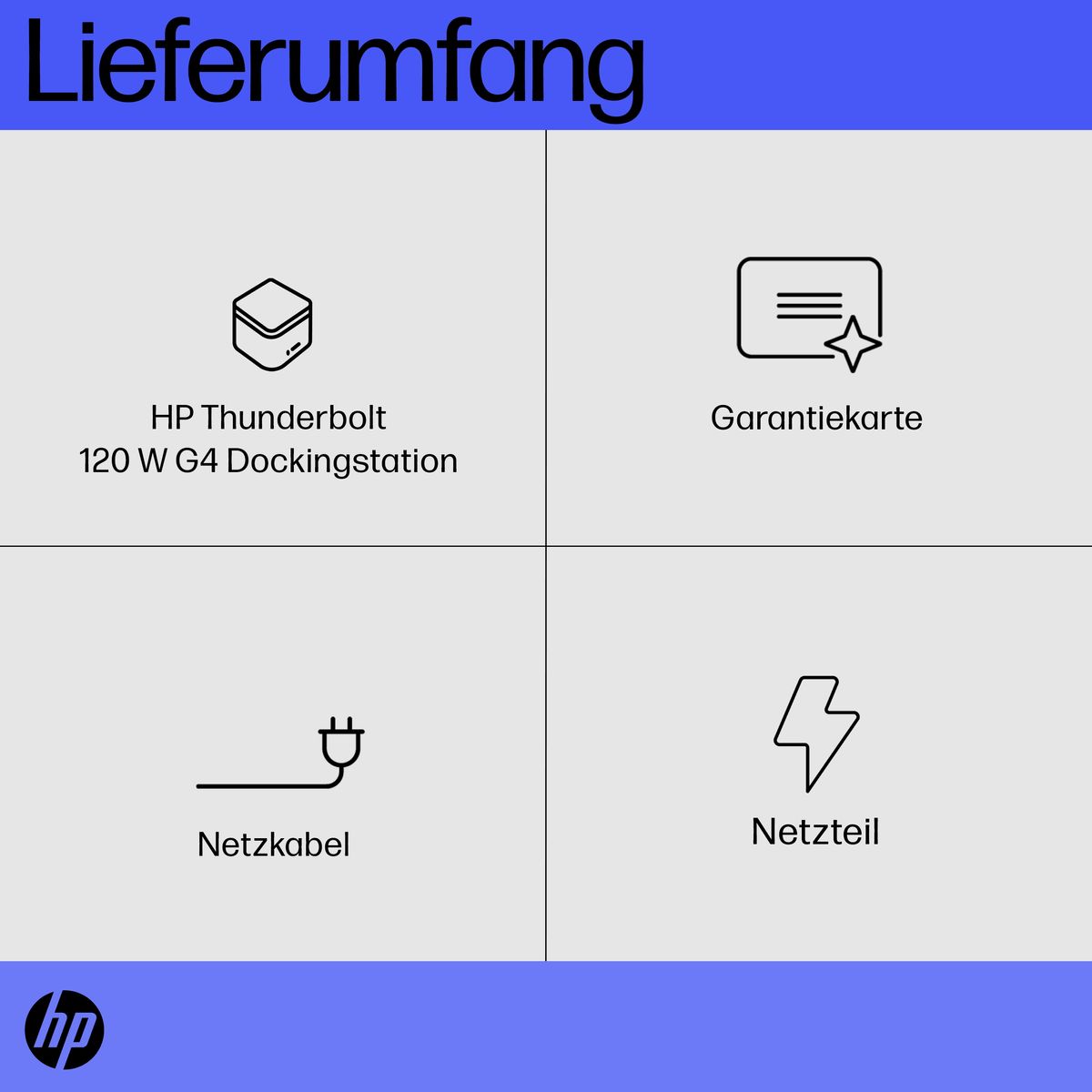 HP Thunderbolt Dock 120 W G4