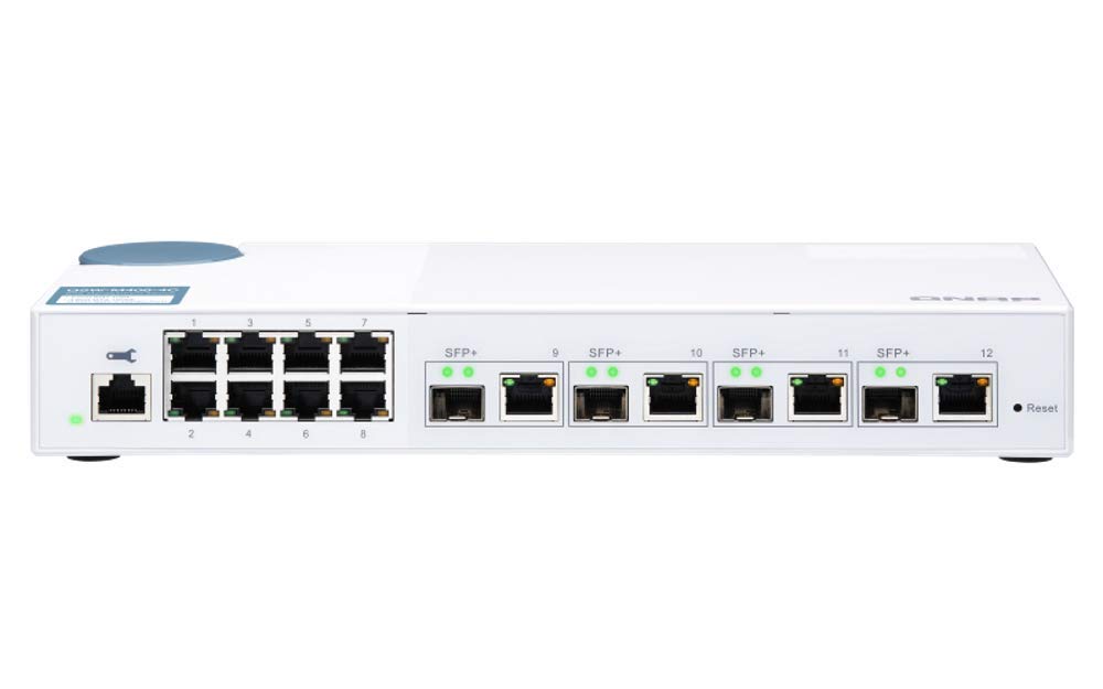 QNAP Network Switch Managed L2 Gigabit Ethernet 10/100/1000