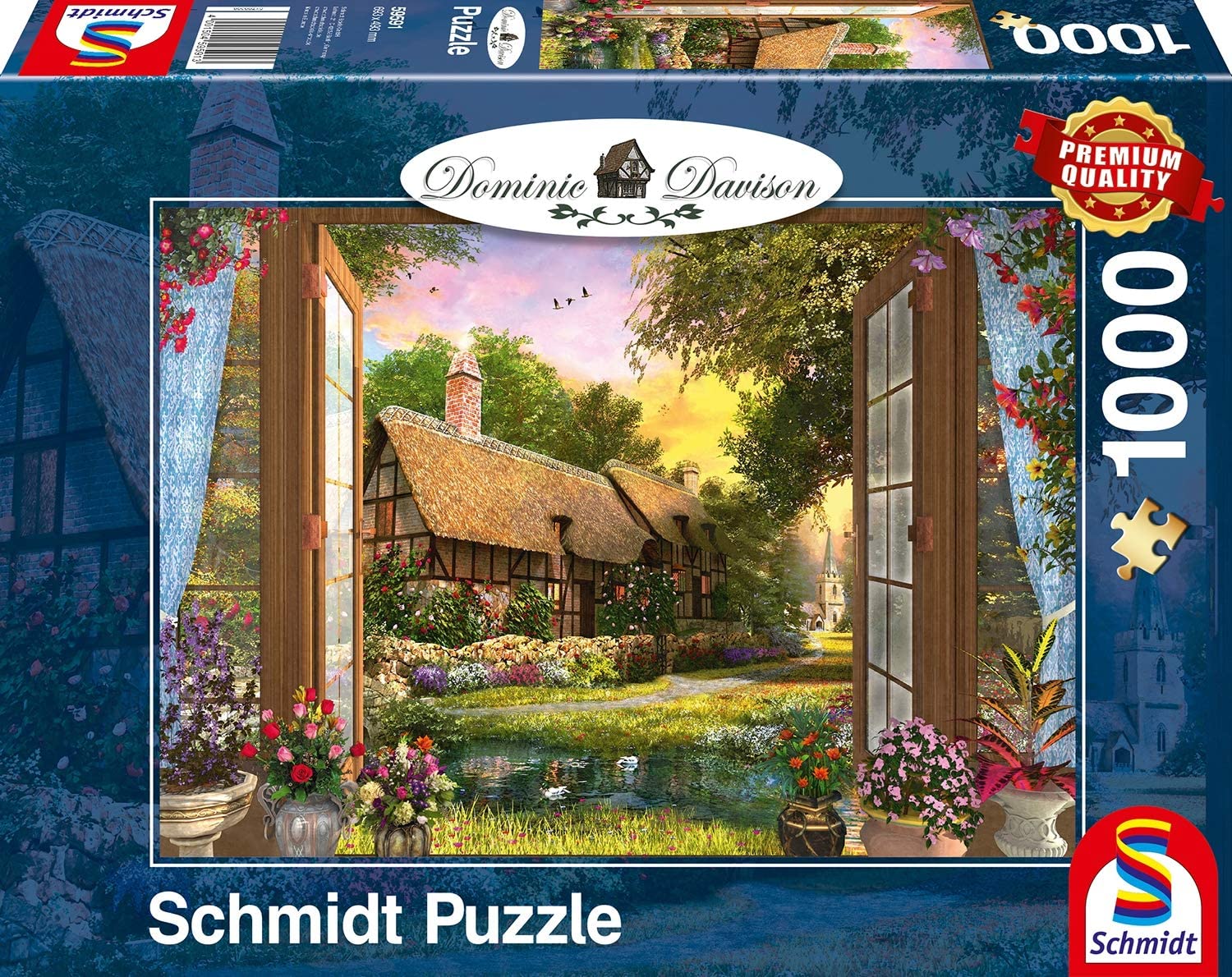 Schmidt Spiele View Of The Cottage - Puzzle