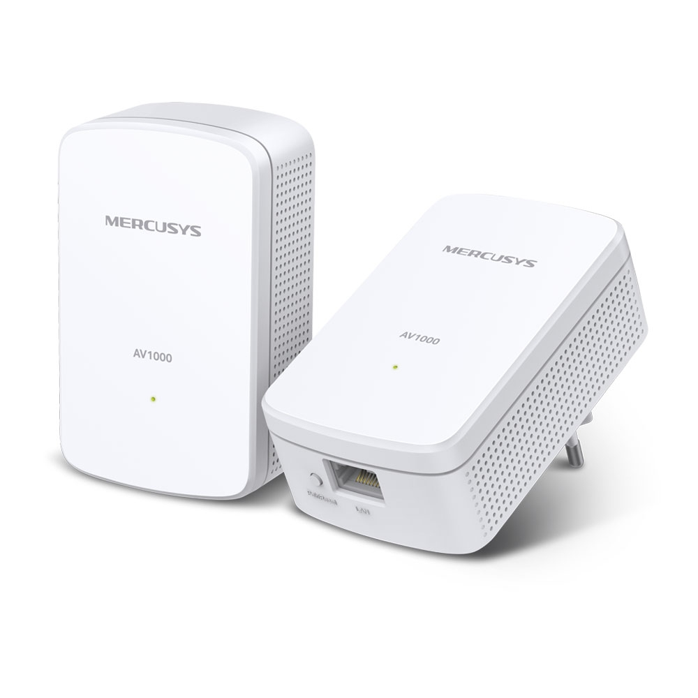 Mercusys MP500 KIT AV1000 Gigabit PowerLine WLAN Netzwerkadapter 1000 Mbit/s LAN White v1.0
