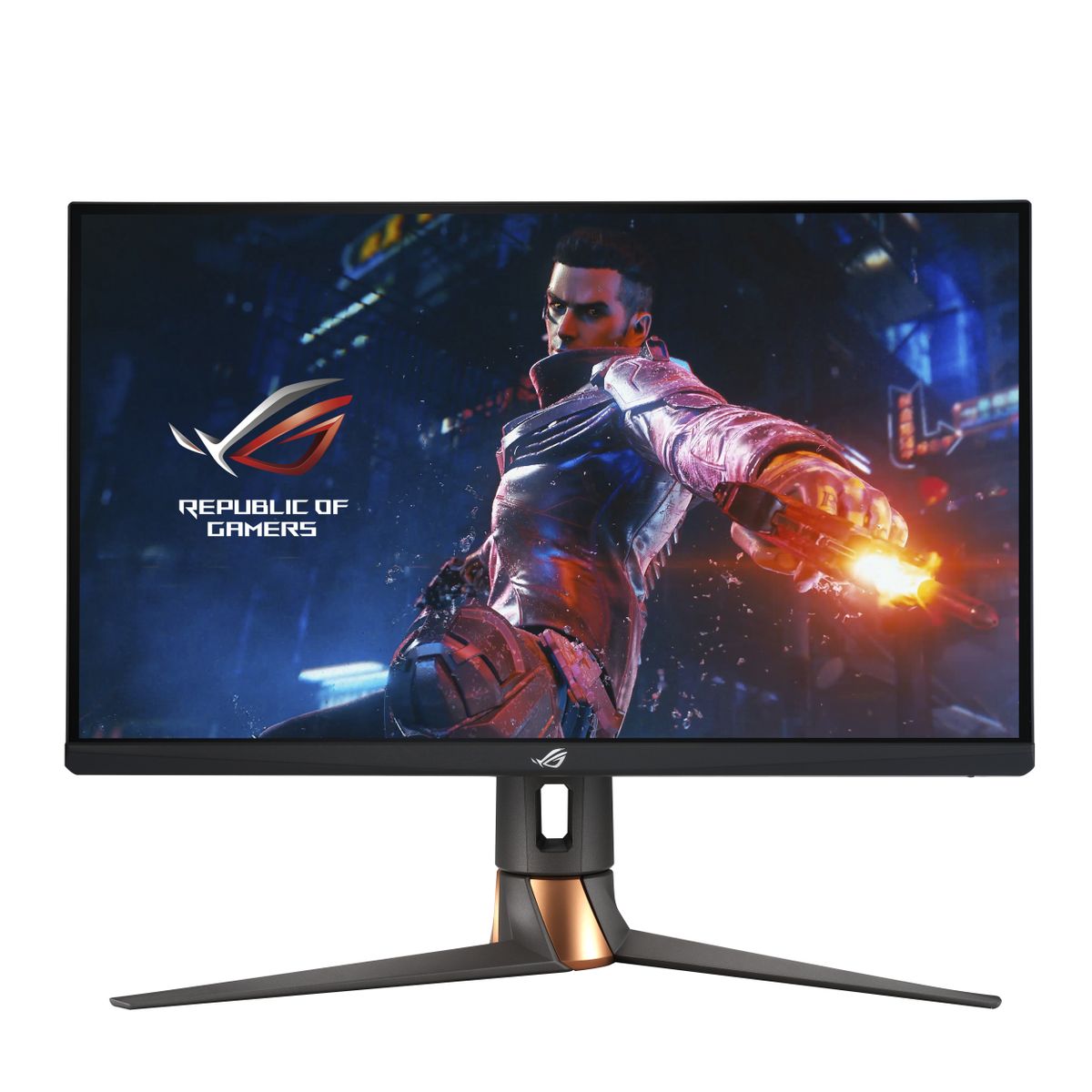 ASUS ROG Swift PG279QM 27" WQHD Gaming Monitor 240 Hz 1ms GtG G-Sync kompatibel Reflex Analyzer DisplayHDR 400 Fast-IPS Panel 16:9 2560x1440 DisplayPort HDMI USB-Hub ergonomisch