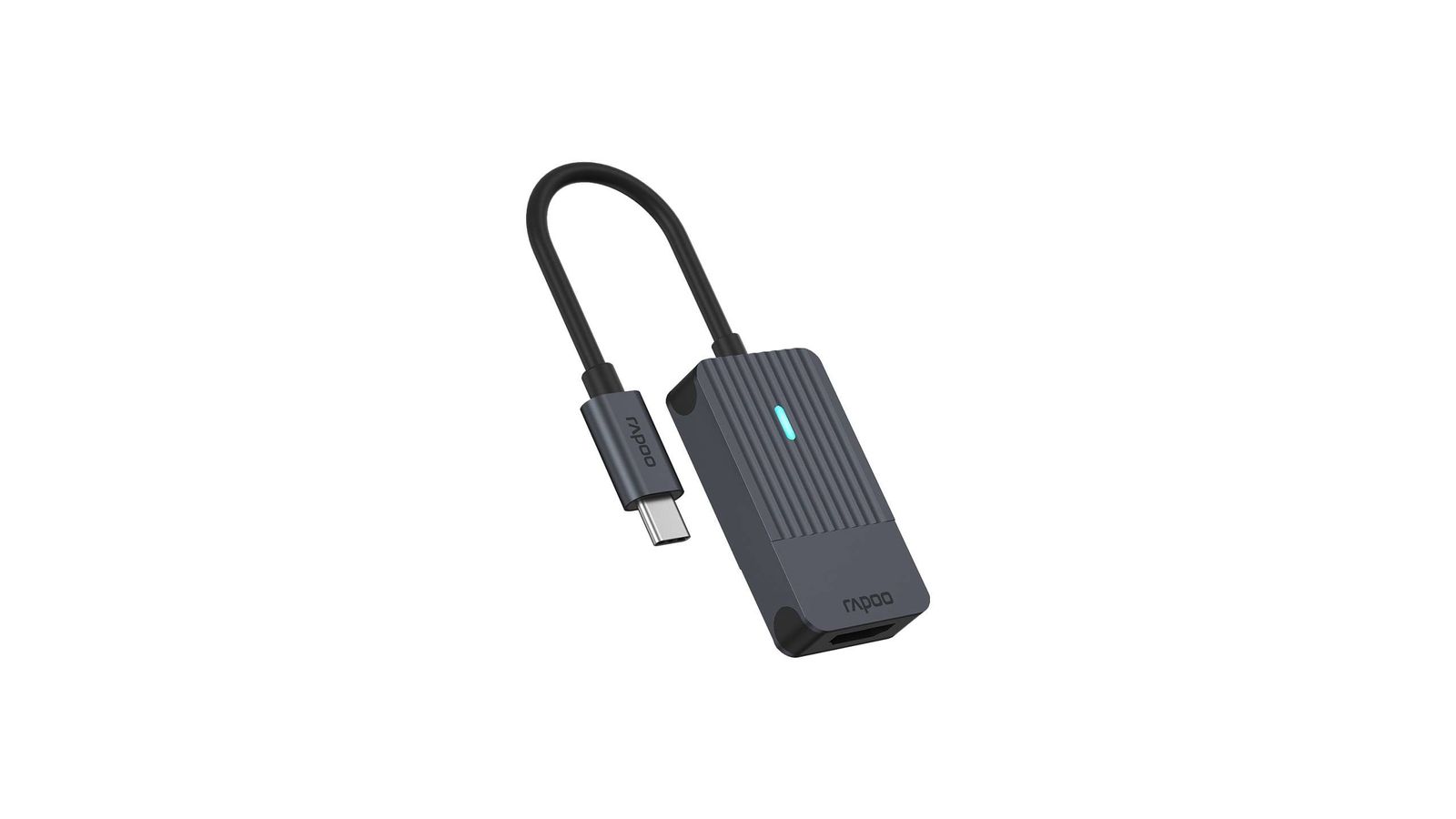 Rapoo UCA-1004 0,15 m USB Typ-C HDMI Schwarz