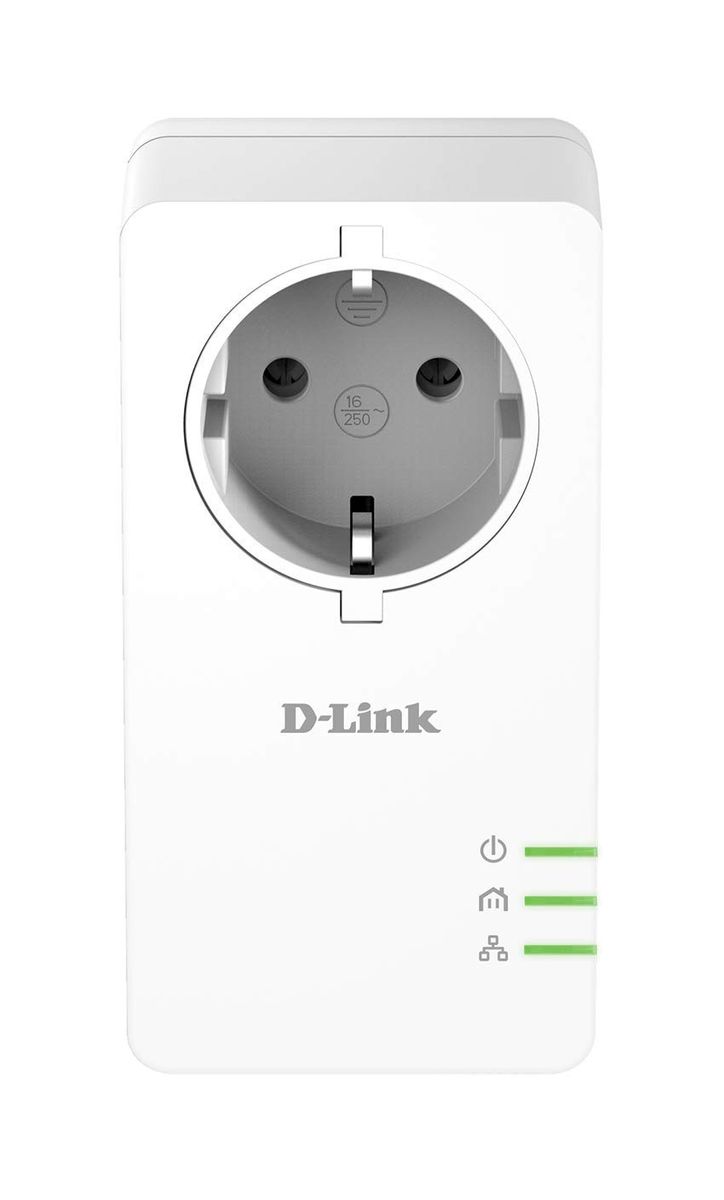 D-Link DHP-P601AV 1000Mbit/s Eingebauter Ethernet-Anschluss 2Stücke