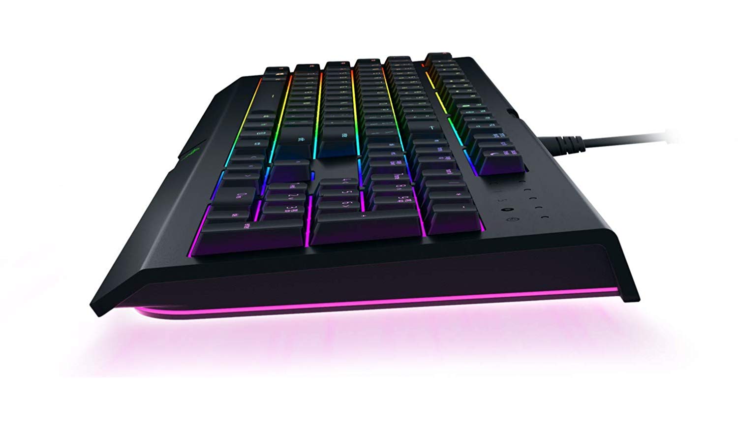 Razer Cynosa Chroma Pro Gaming Keyboard Membrane RGB Underglow USA Layout QWERTY ISO