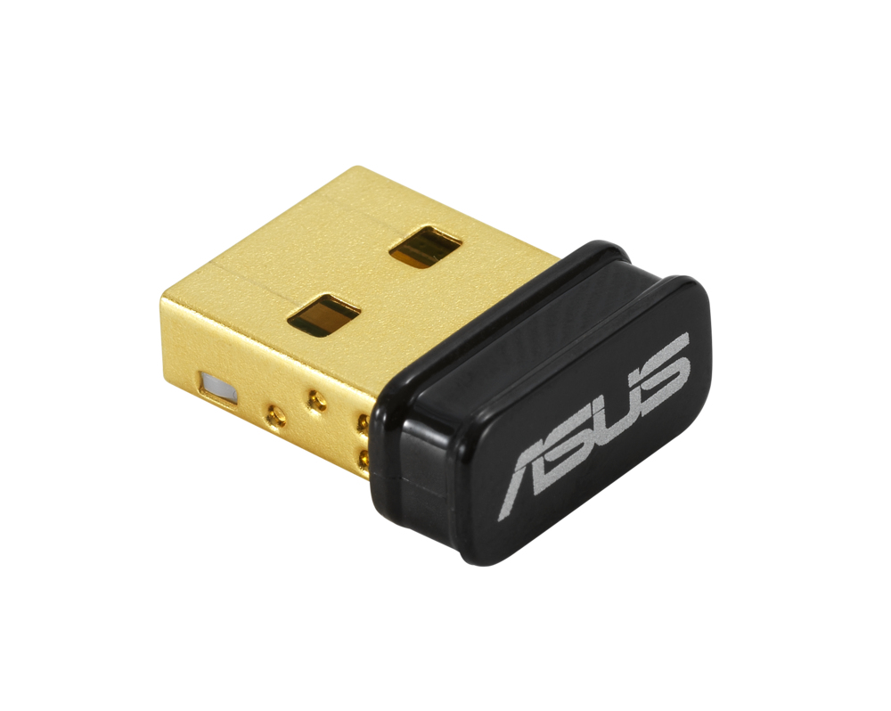 ASUS USB-N10 Nano B1 N150 USB-WLAN-Adapter, 150 Mbit/s, Singleband 2,4 GHz, USB, Schwarz