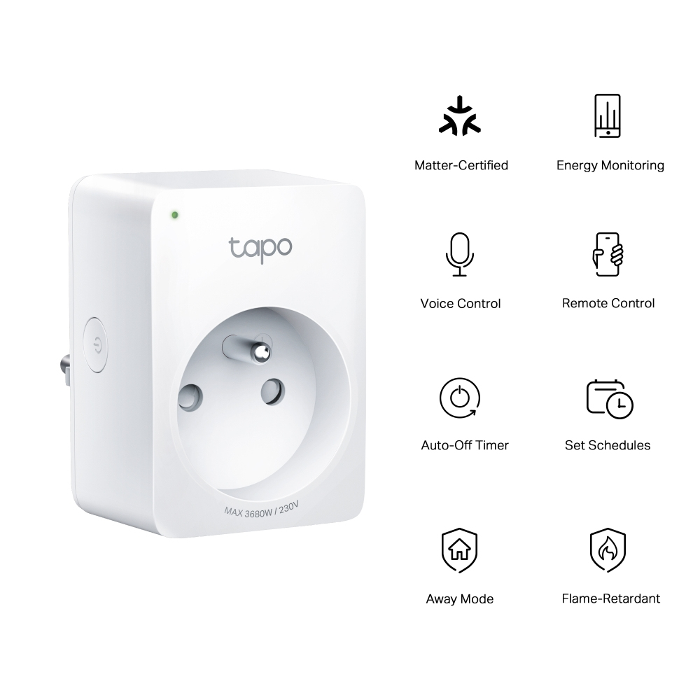 TP-Link Tapo P110M Smart Plug 3680 W Weiß