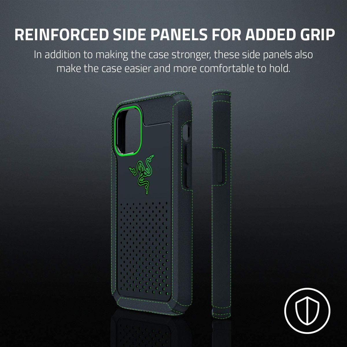 Razer Arctech Pro Smartphone Case for Apple iPhone 12 Mini 5.4'' Black