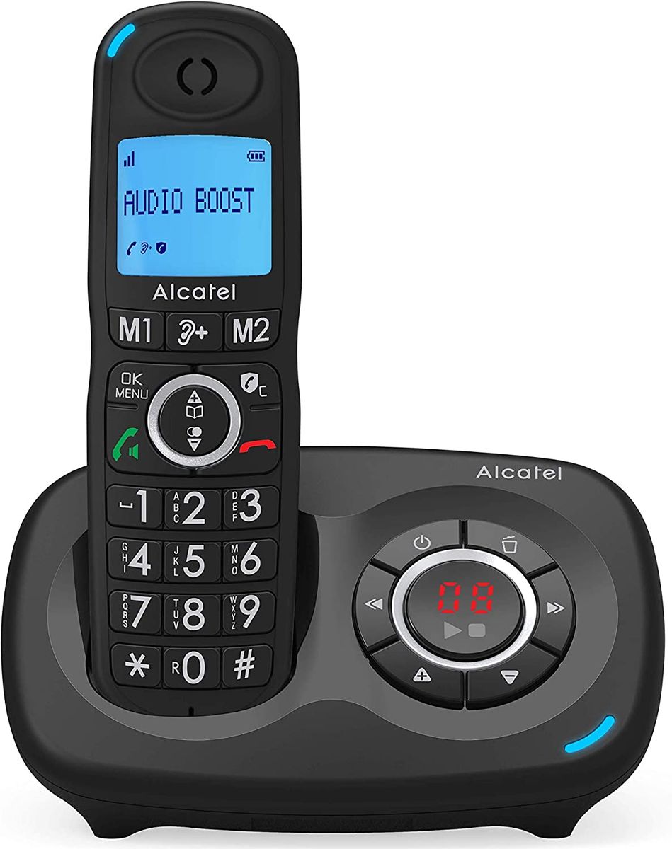 Alcatel Komfort-Telefon Alcatel XL595B Singel Voice mit Call-Block-Funktion, schnurlos