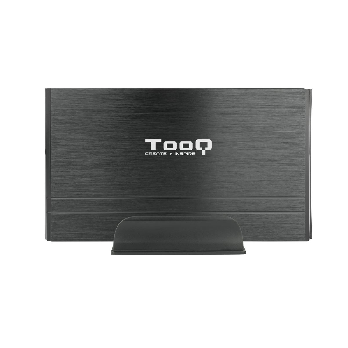 TooQ TQE-3520B Speicherlaufwerksgehäuse HDD-Gehäuse Schwarz 3.5"