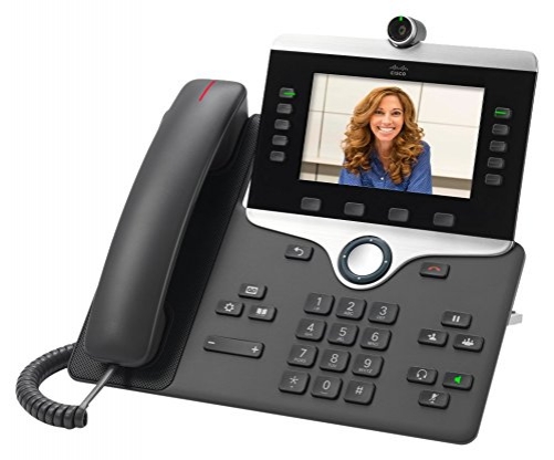 Cisco 8845 IP Telefon VoIP mit Digitalkamera 5.0" Bildschirm Bluetooth