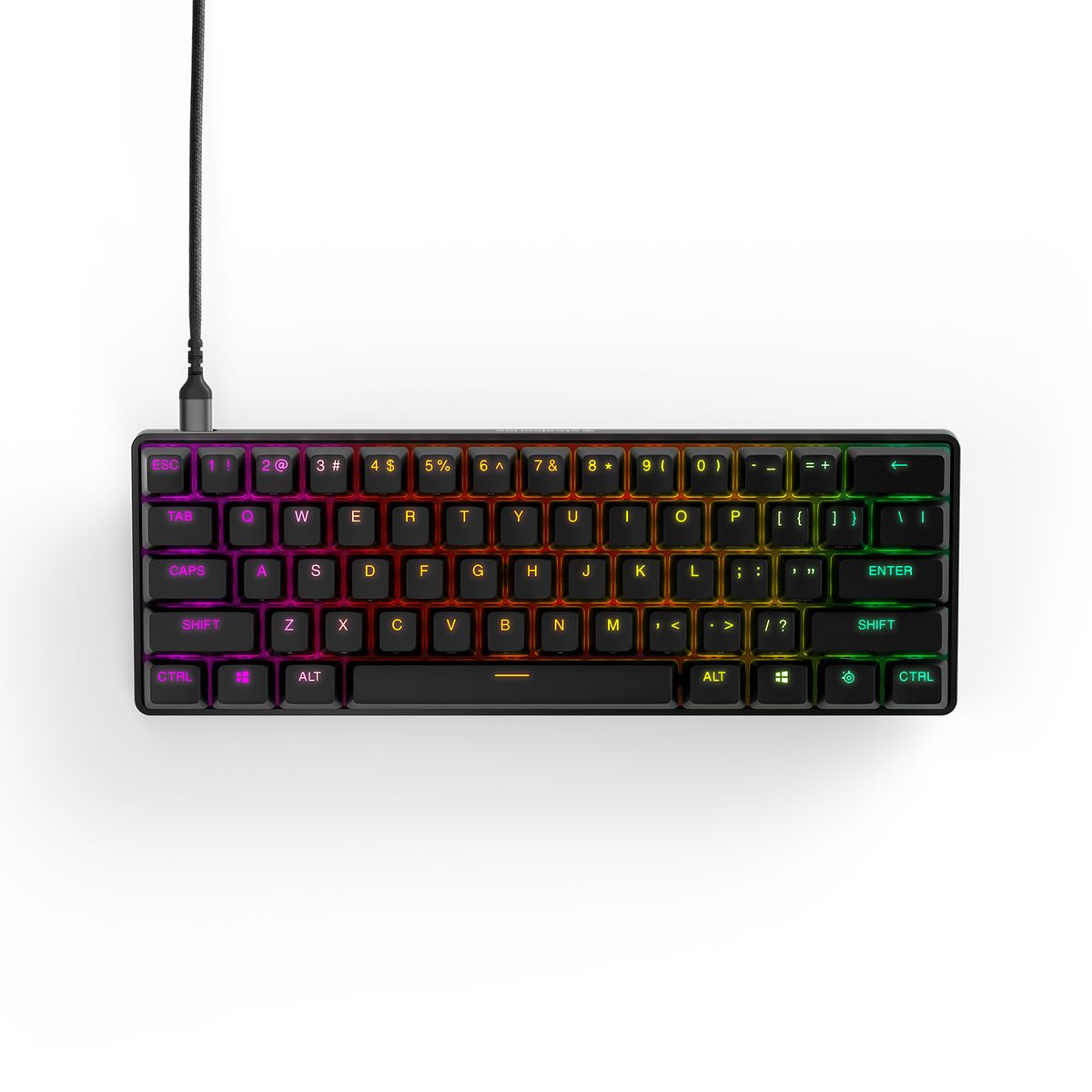Steelseries Apex Pro Mini Tastatur Gaming USB Schwarz