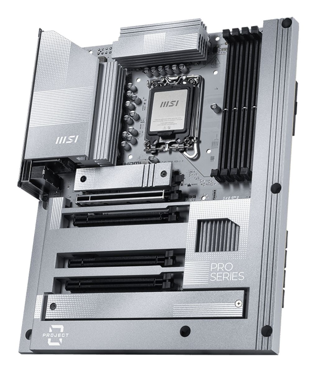 MSI PRO Z890-S WIFI PZ Mainboard Intel Z890 LGA 1851 (Socket V1) ATX DDR5 Wi‑Fi 7 Bluetooth 5.4 2.5GbE M.2 HDMI 2.1