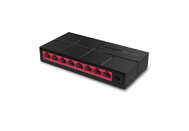 MERCUSYS MS108G 8-Port Gigabit Netzwerk Switch bis 2000 MBit/s, RJ-45 Anschlüsse LAN Switch, Auto-MDI/MDIX, Lüfterlose Ruhe, Lug-und-Play, Automatische Geschwindigkeits- und Duplexanpassung