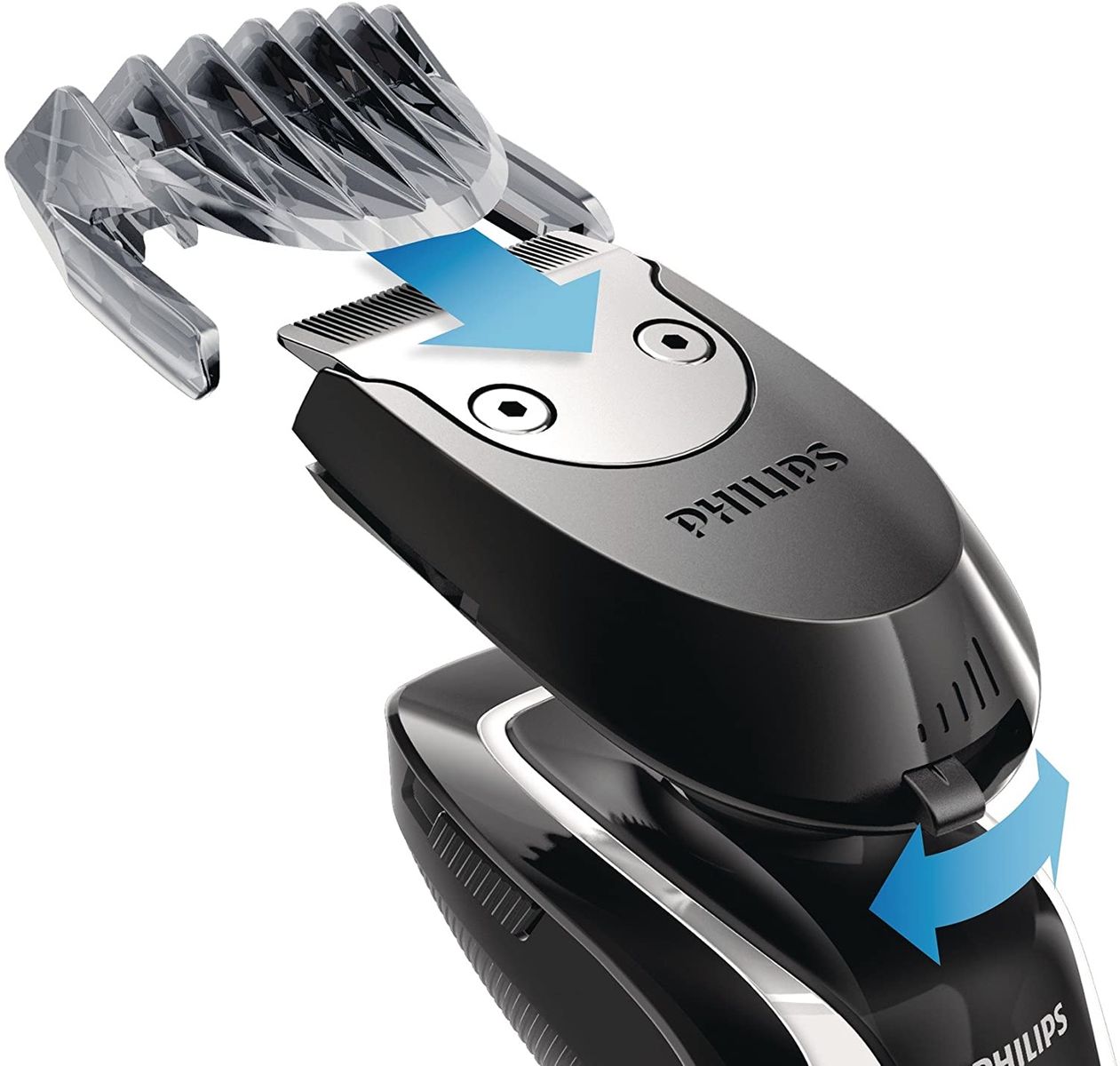 Philips RQ111/50 Click-On Styler - Trimming with styling and shaving - Upgrate for all Philips SensoTouch and Arcitec shavers