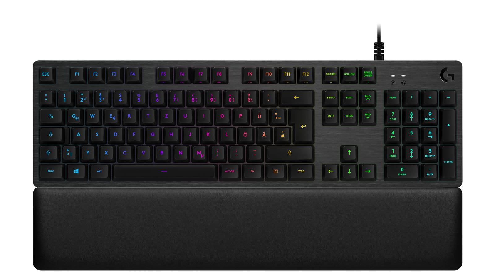 Logitech G513 Tactile Keyboard USB Black (DEU Layout - QWERTZ)