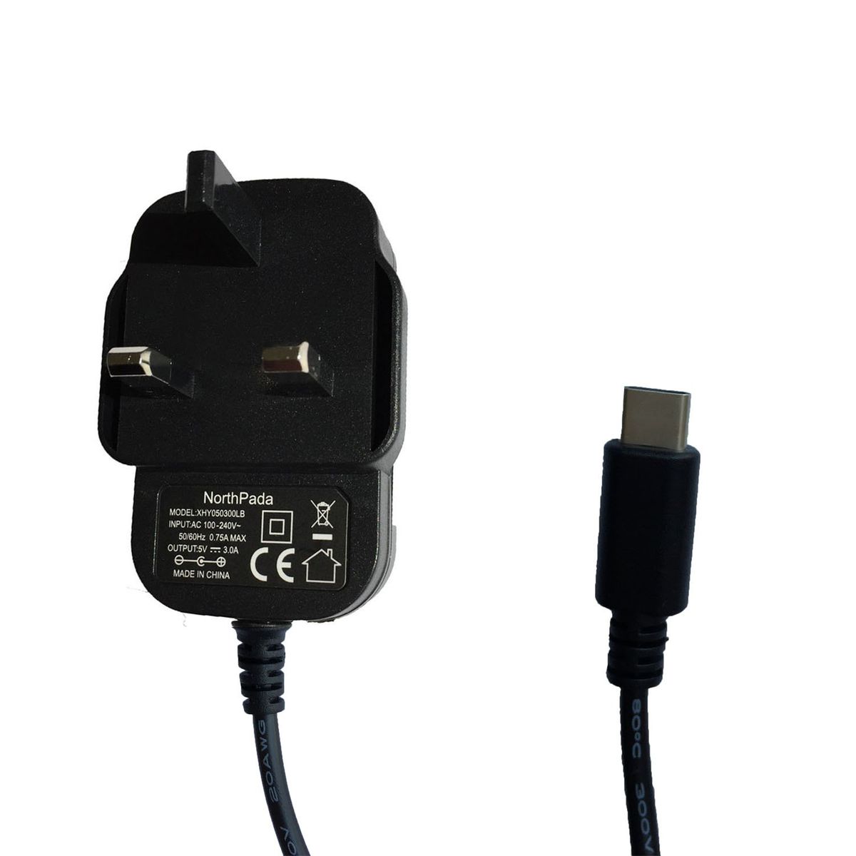 NORTHPADA Universal 15W 5V 3A Type C AC Main Charger Adapter