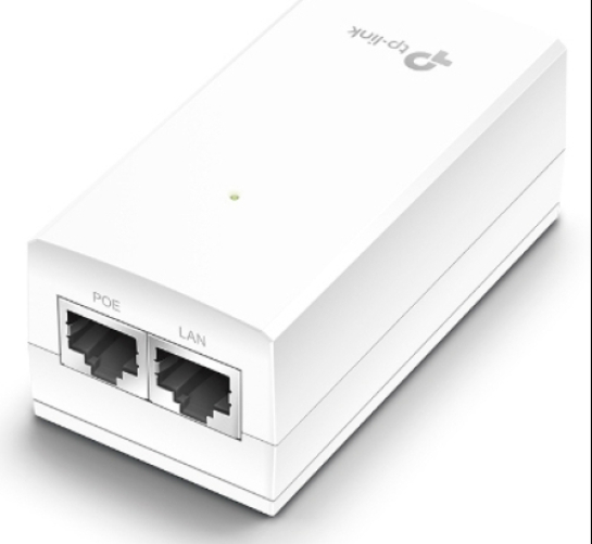 TP-Link TL-POE2412G 24V Passiver PoE Adapter ( Unterstützt 24V passives PoE, Wandmontage, Plug & Play, kompatibel mit allen passiven TP-Link PoE Produkten) weiß