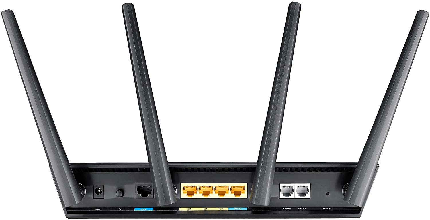 ASUS DSL-AC68VG Wireless DSL Modem-Router Dual Band 2.4 GHz/5 GHz/rot