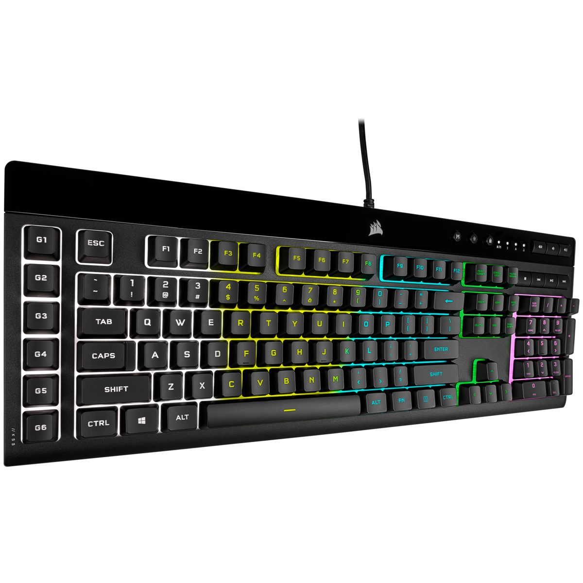 Corsair K55 RGB PRO Tastatur Gaming USB Schwarz - (ITA Layout - QWERTY)