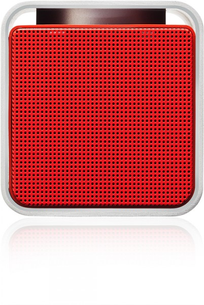 rapoo A300 Mono 3W NFC Mobile Bluetooth Mini Lautsprecher silber/rot